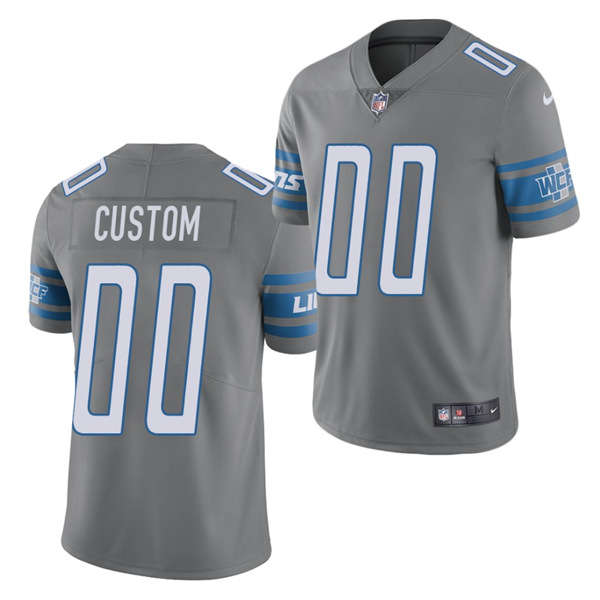 Custom Detroit Lions Vapor Untouchable Limited Jersey